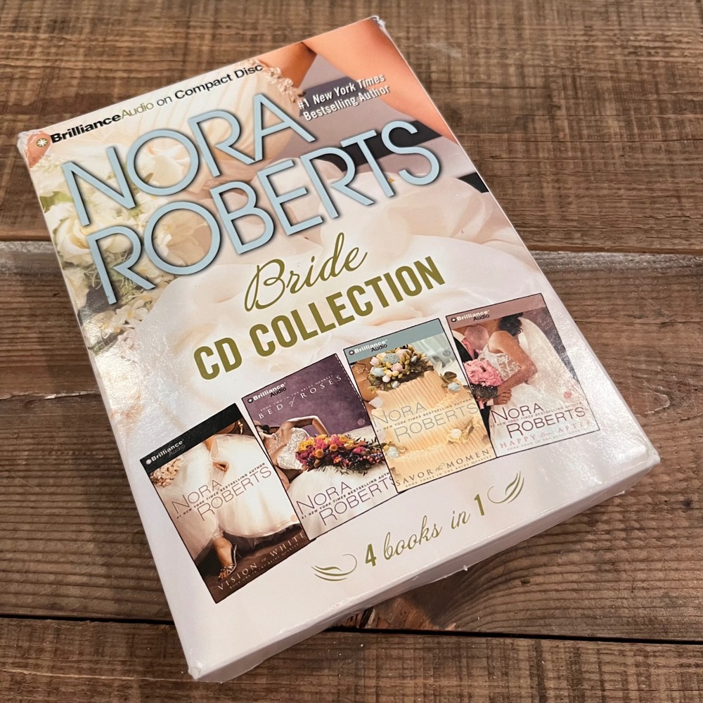 Nora Roberts Bride CD Collection 4 Books in 1 Audiobook 20 Discs Romance Quartet